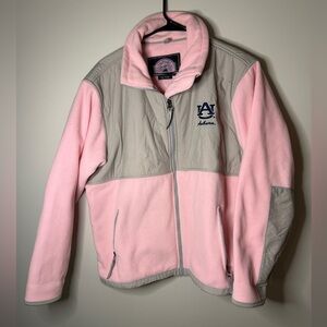 Weatherproof Auburn Tigers size large light pink jacket with grey detailing